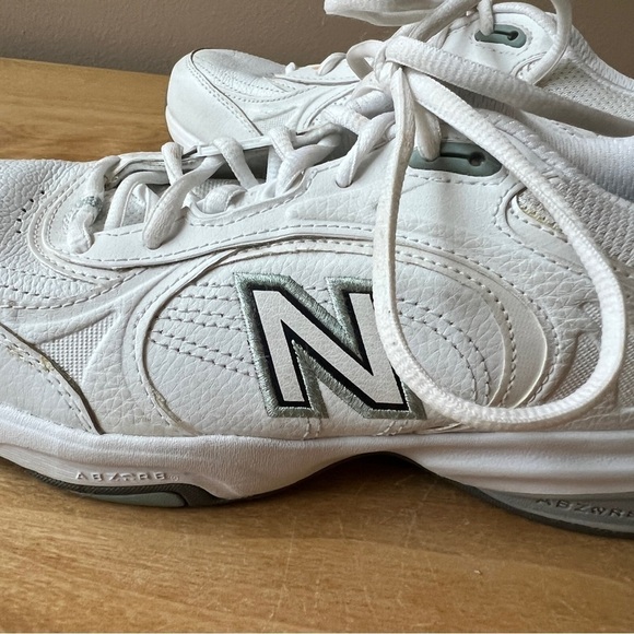 NEW BALANCE 623 WHITE TRAINER LACE UP SNEAKERS ATHLETIC COMFORT DAD SHOES WOMEN - Picture 9 of 12